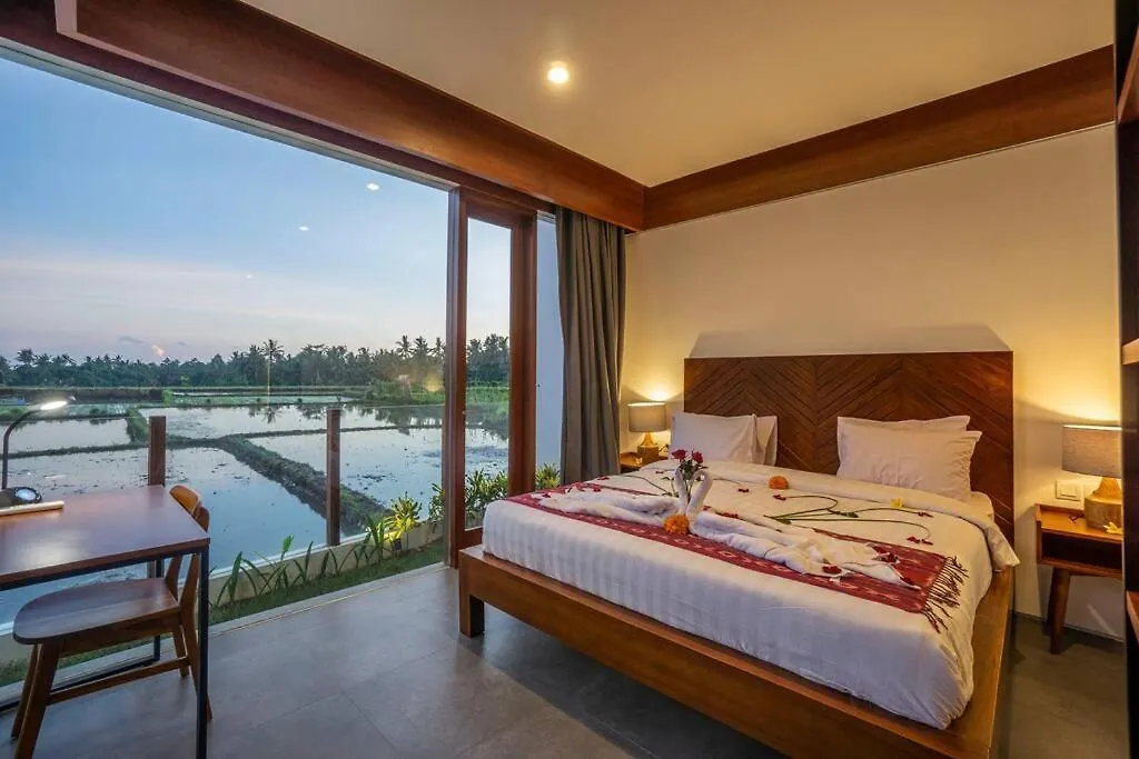 *New* Ubud Rice Field View 2Br Pool Villa Subak II
